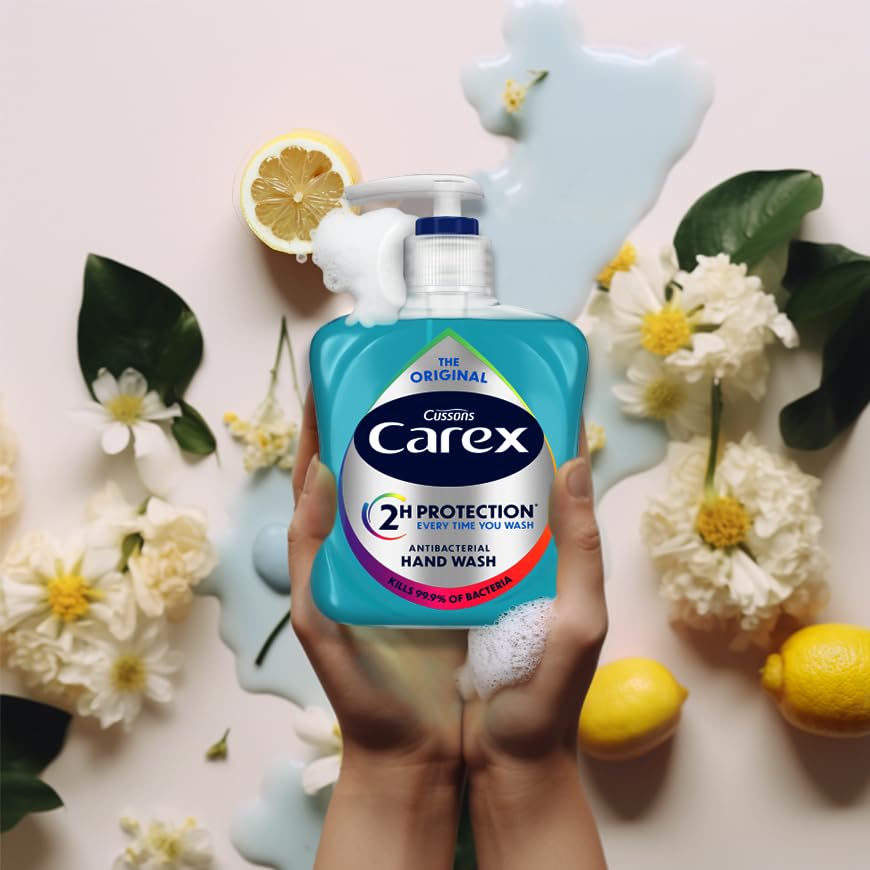 Carex Original Antibacterial Liquid Hand Wash with Natural Moisturisers, 1.5 kg Bulk 7
