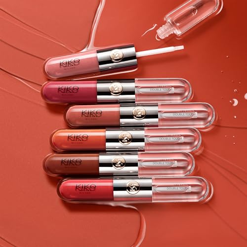KIKO Milano Unlimited Double Touch Liquid Lipstick - 12 Hour Wear, Bright Finish 12