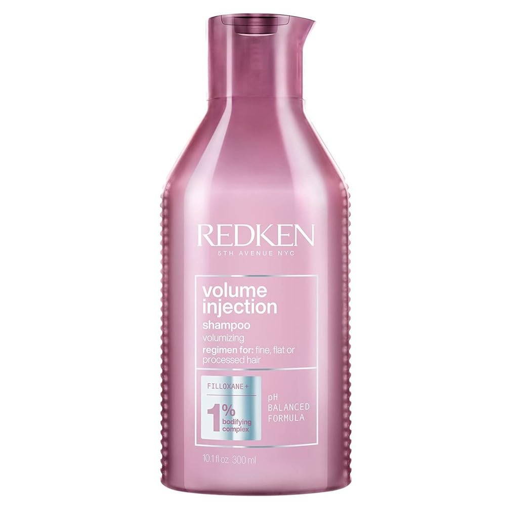REDKEN Volume Injection Shampoo for Flat, Fine, and Processed Hair with Citric Acid
