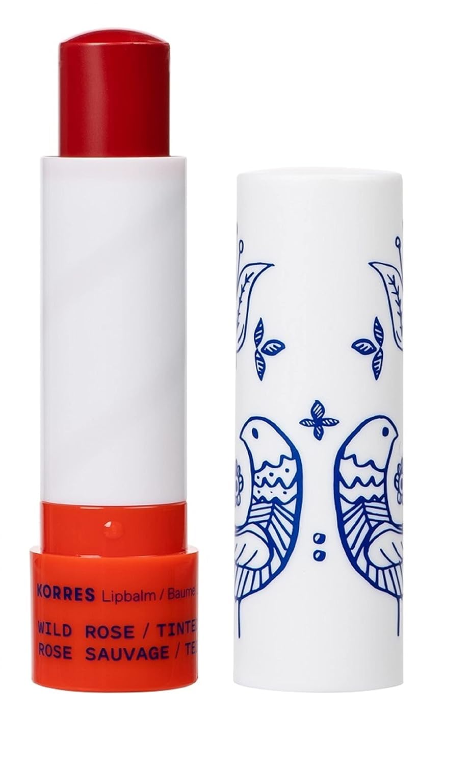 Korres Wild Rose Tinted Lip Balm Red with St. John's Wort Oil