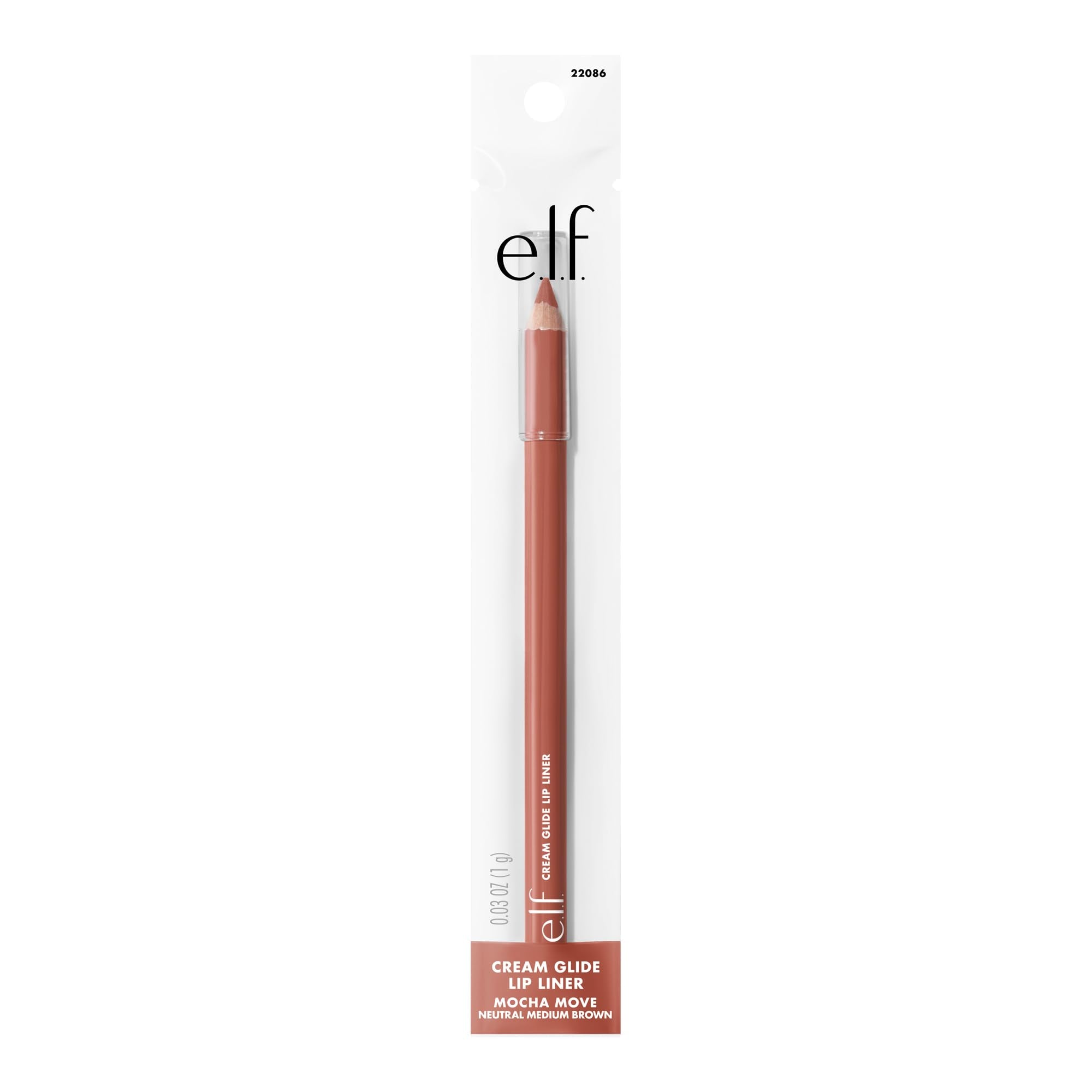 e.l.f. Cream Glide Lip Liner - Highly Pigmented Pencil for Shaping & Sculpting 9