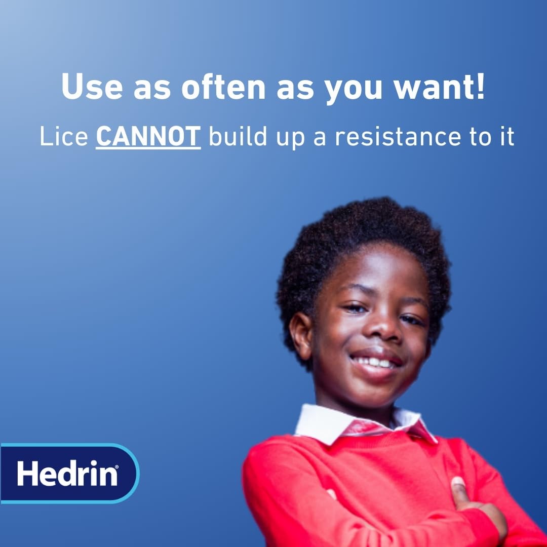 Hedrin All in One Shampoo for Head Lice Treatment (100ml) 5