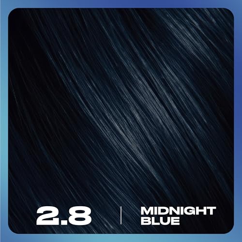 Clairol Nice N Easy Permanent Bold Hair Dye 2.8 Midnight Blue Zero Ammonia