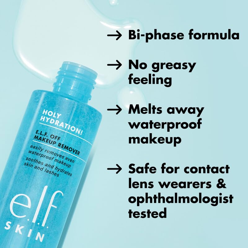 elf SKIN Holy Hydration! elf Off Make-up-Entferner, flüssiger Make-up-Entferner 4