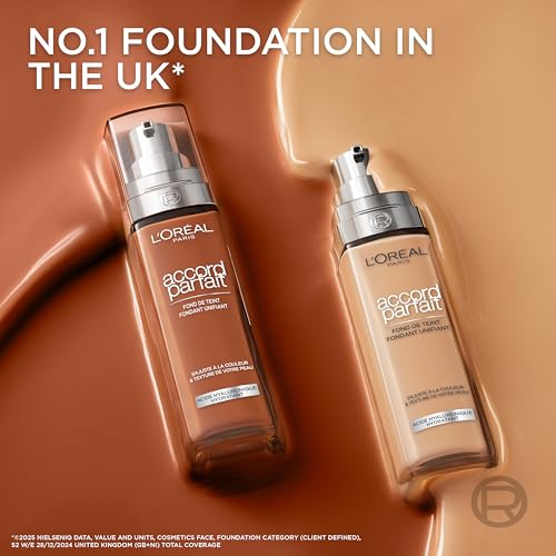 L'Oréal Paris True Match Hautpflege-Flüssig-Foundation mit Hyaluronsäure, LSF 16, Farbton 4,5W 11