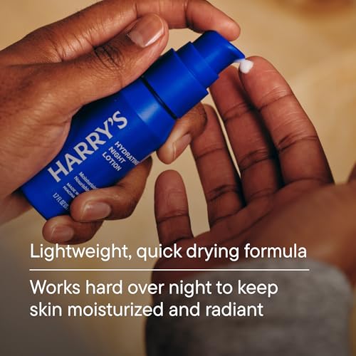 Harry's Hydrating Night Lotion - Lightweight 50ml Night Moisturiser for Face 3