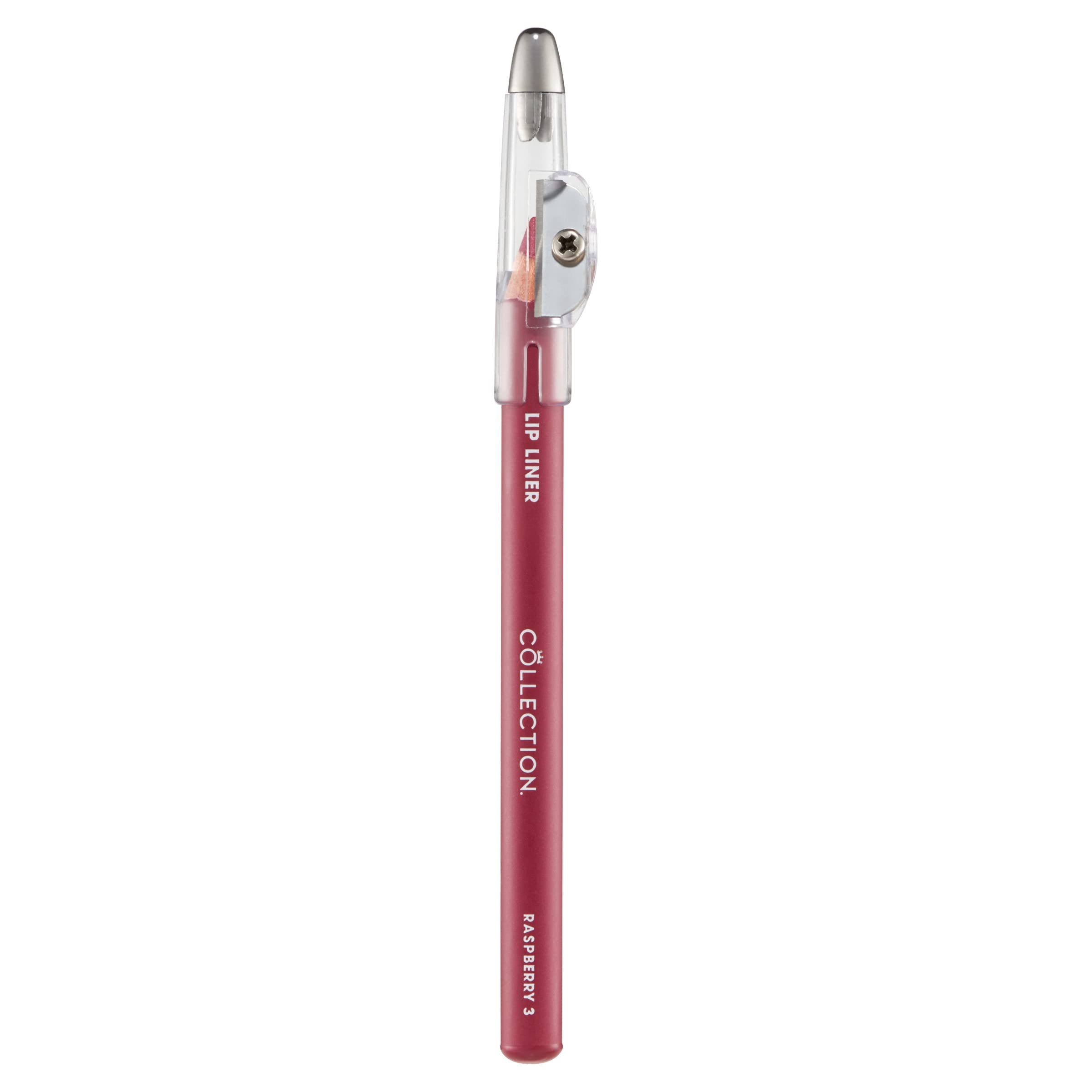 Collection Long-Lasting Lip Liner Pencil with Sharpener - Raspberry Shade