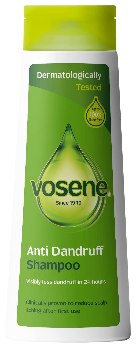 Vosene Anti-Dandruff Shampoo 500ml - Reduces Itch and Dandruff for Soft Hair