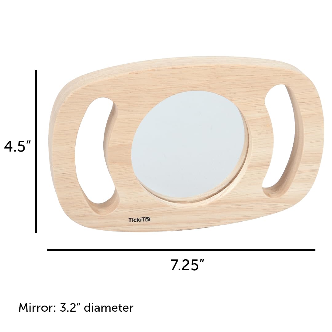 TickiT Easy Hold Plane Mirror for Toddler Visual & Sensory Development 3