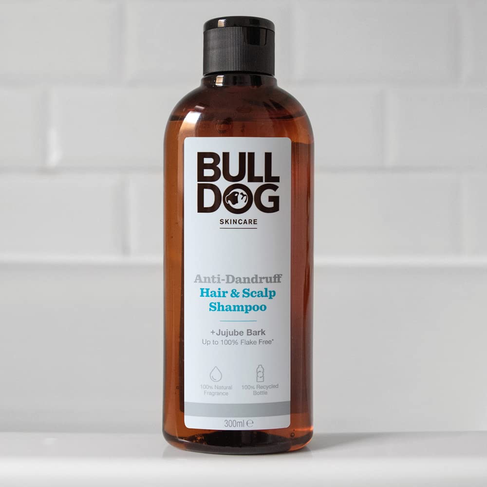 BULLDOG SKINCARE – Anti-Schuppen-Shampoo für Männer, schuppenfreie Kopfhaut, 300 ml 6