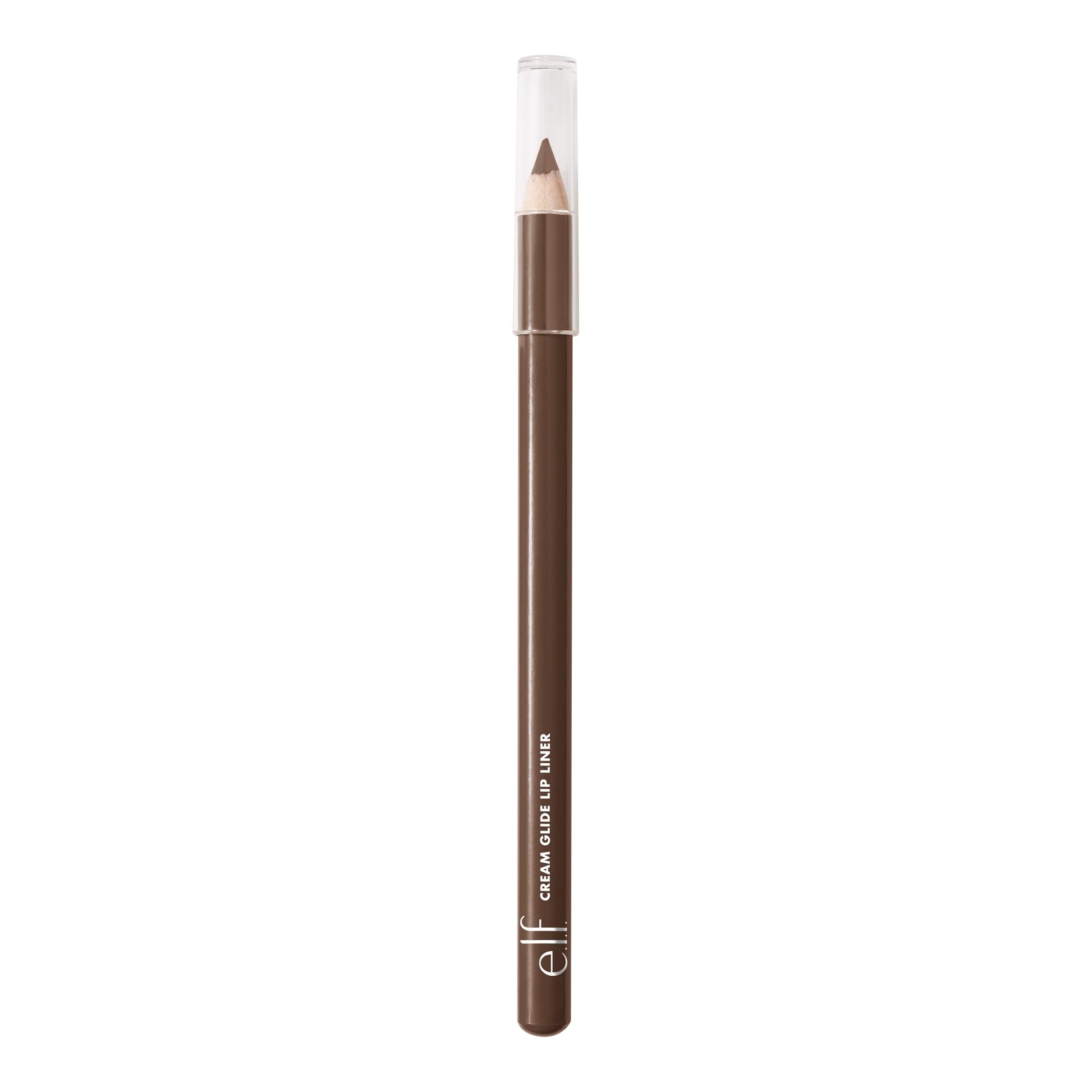e.l.f. Cream Glide Lip Liner - Dark Cocoa | High Pigment Semi-Matte Finish 7