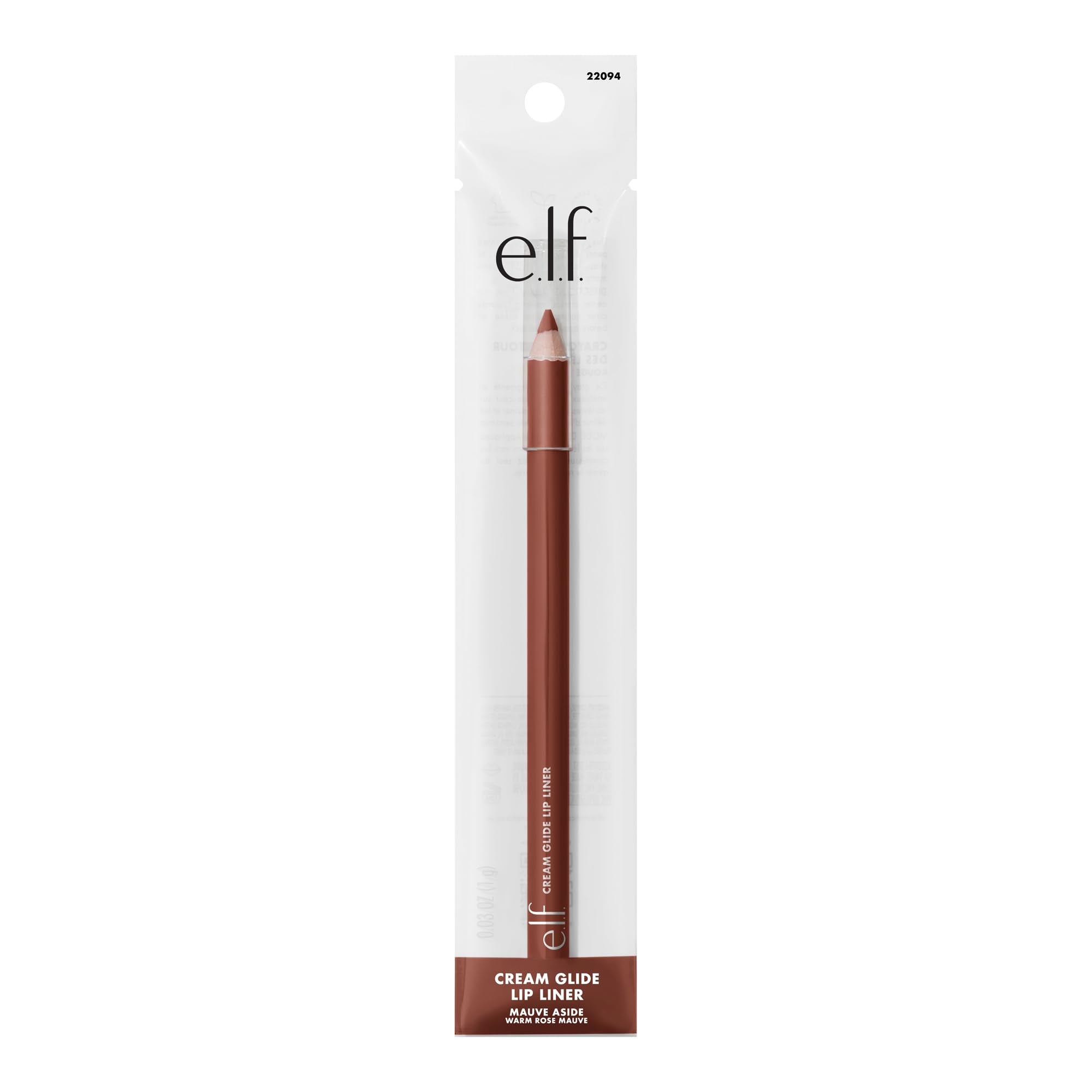 e.l.f. Cream Glide Lip Liner - Mauve Aside 8