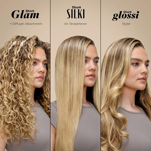 Shark Glam Sleek Straight Waves & Curls Multi-Styler HD6051SUK 15