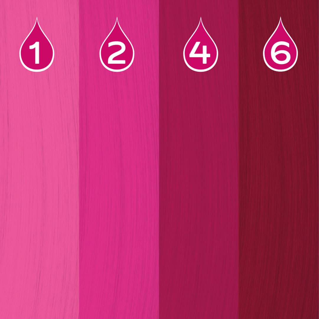 Crazy Color Pink Power Pigment Drops | Ultra Concentrated Hair Colour for Custom Tones 4