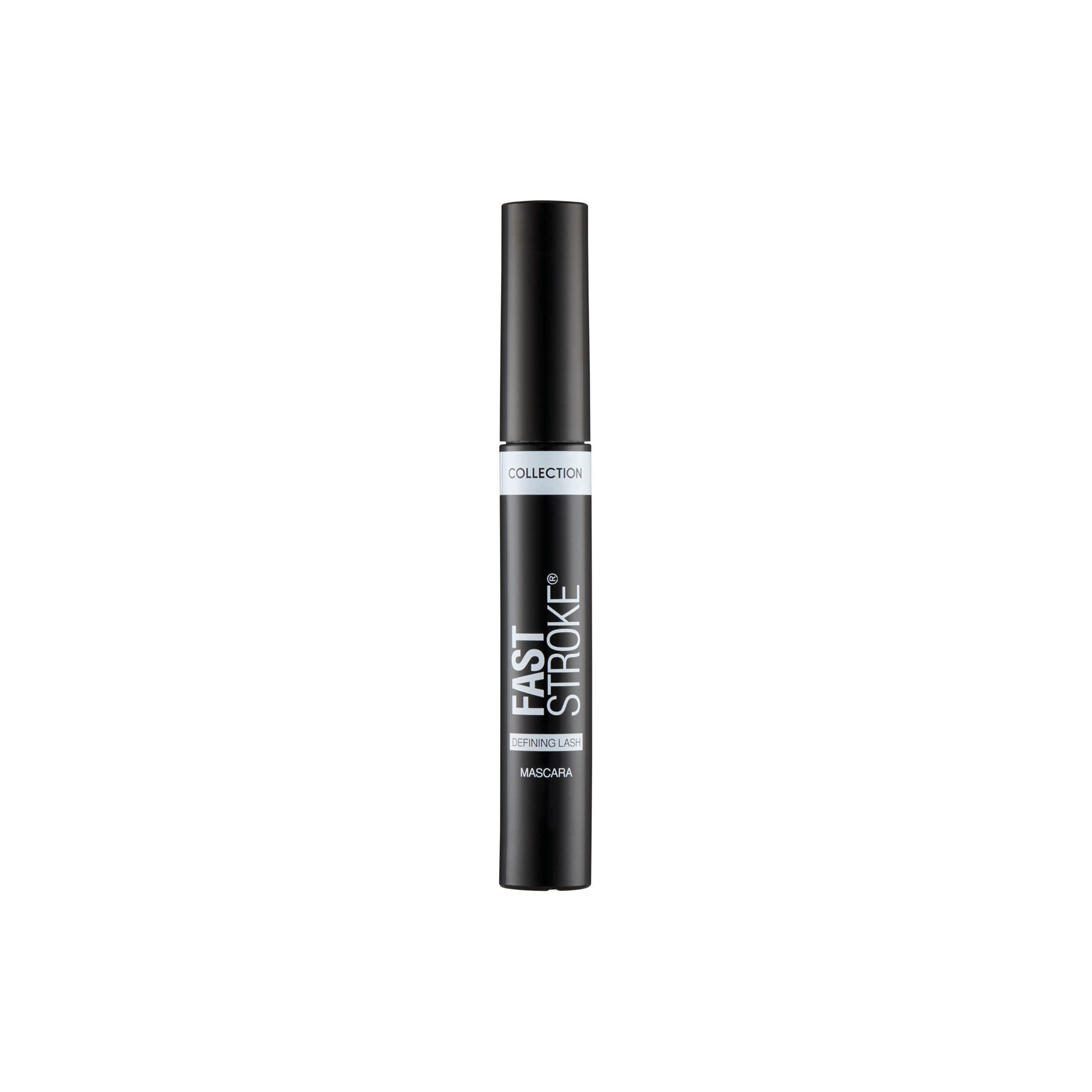 Collection Cosmetics Fast Stroke Defining Mascara, Volumising, Curling, Ultra-Black, 9ml