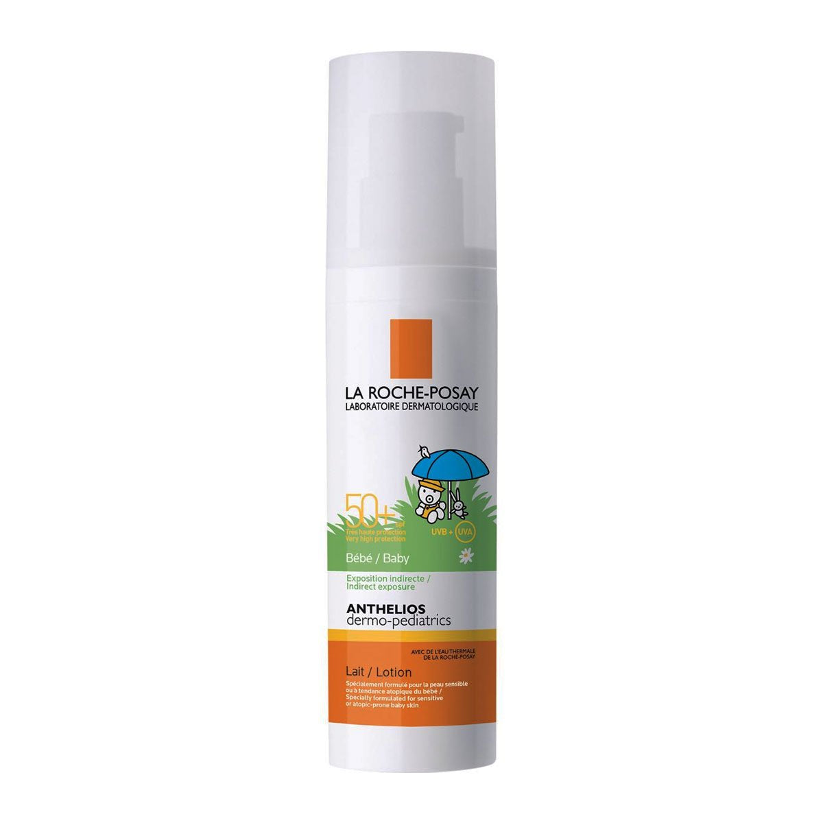 La Roche-Posay Anthelios Dermopediatric Milk SPF 50+ Sunscreen for Sensitive Skin 50 ml
