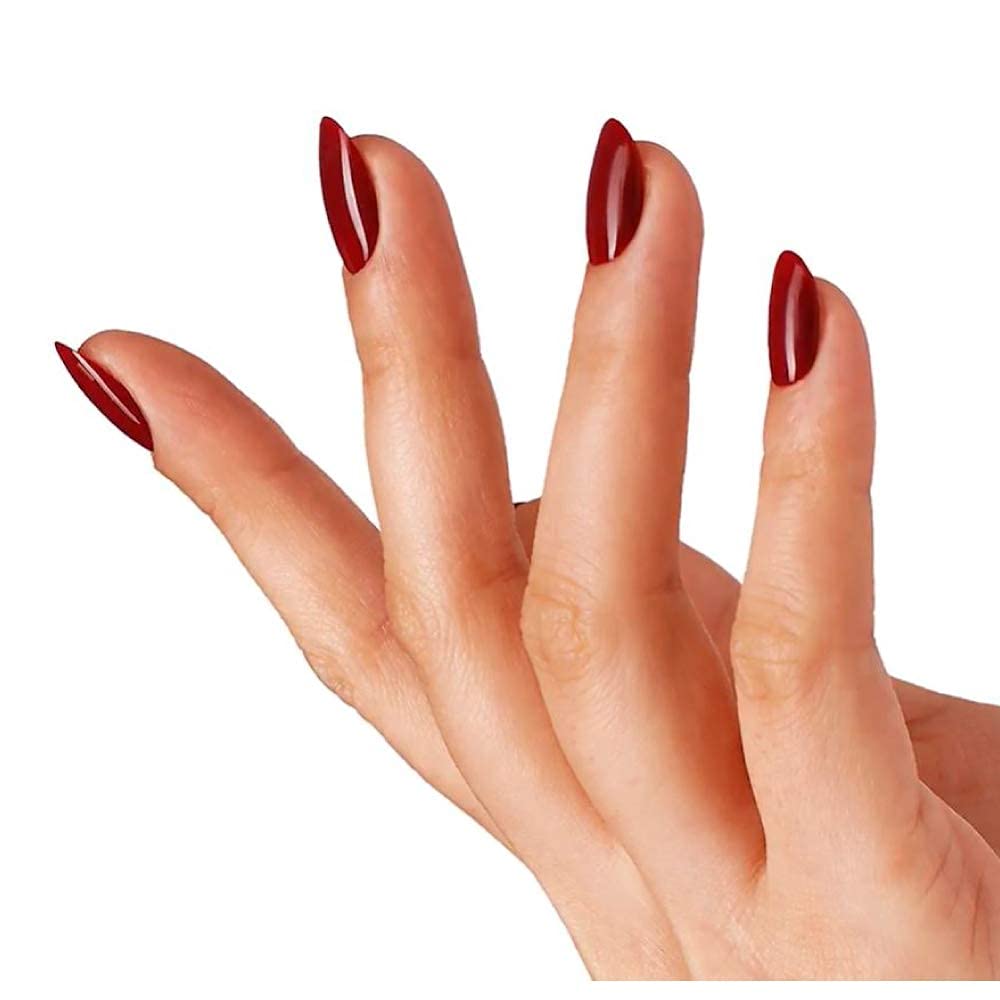 BLUESKY Gel Nail Polish, Sergeant 63924, Dark Red, 10 ml, 21 Day High-Gloss Wear 4