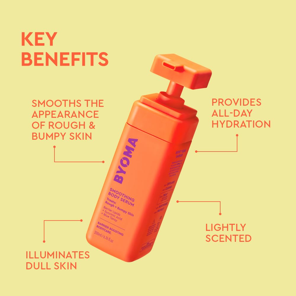 BYOMA Smoothing Body Serum (200ml) for Breakouts and Textured Skin 3