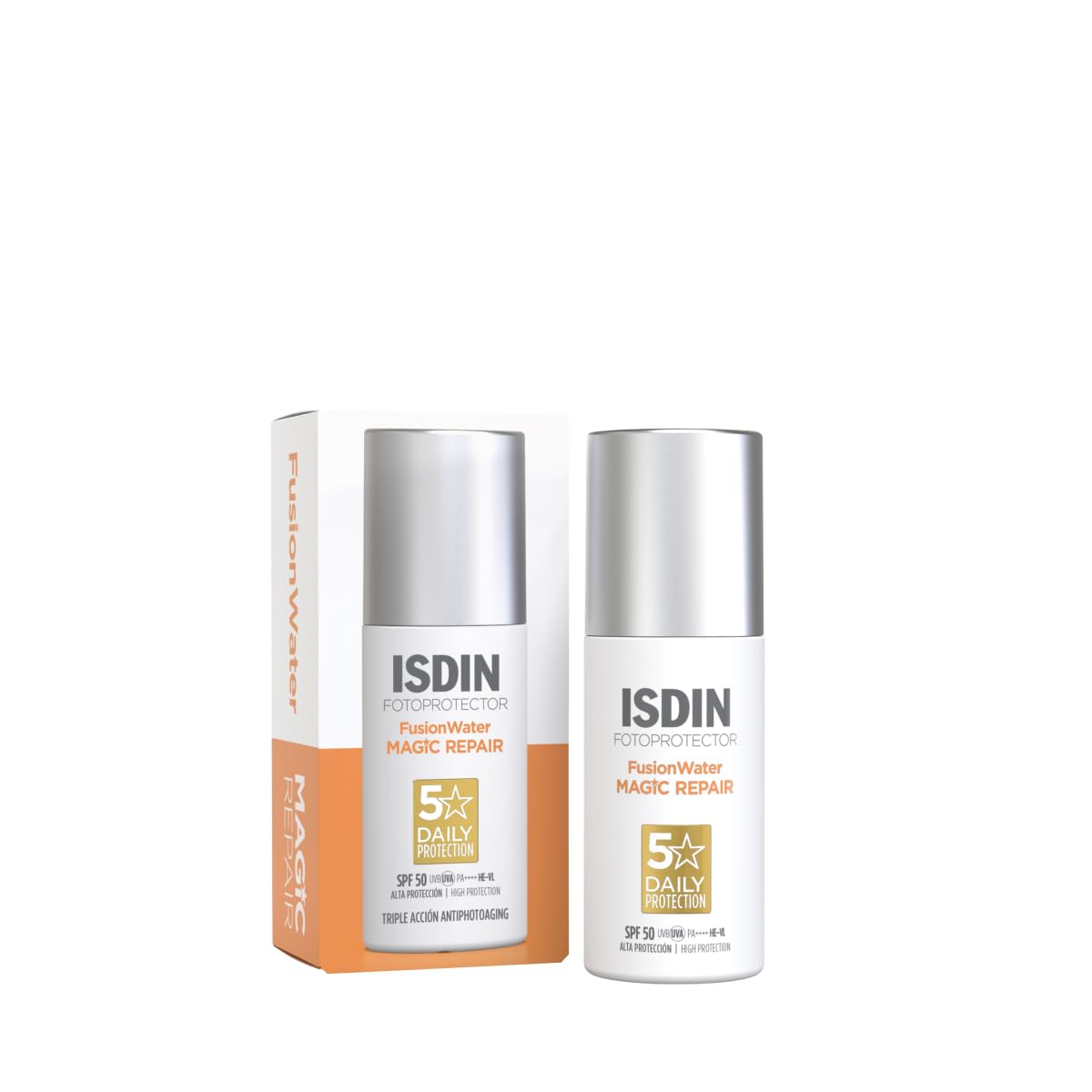 ISDIN FotoUltra Age Repair FW SPF 50 50ml Daily Facial Sun Cream with Triple Anti-Aging Action