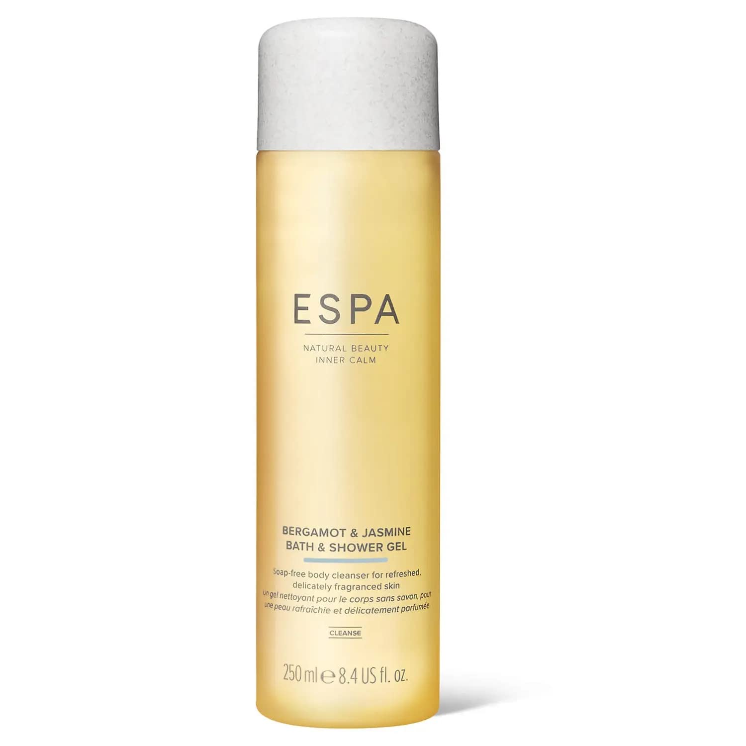 ESPA | Bergamotte &amp; Jasmin Duschgel | 250 ml | Für alle Hauttypen geeignet | 100 % natürlicher Duft
