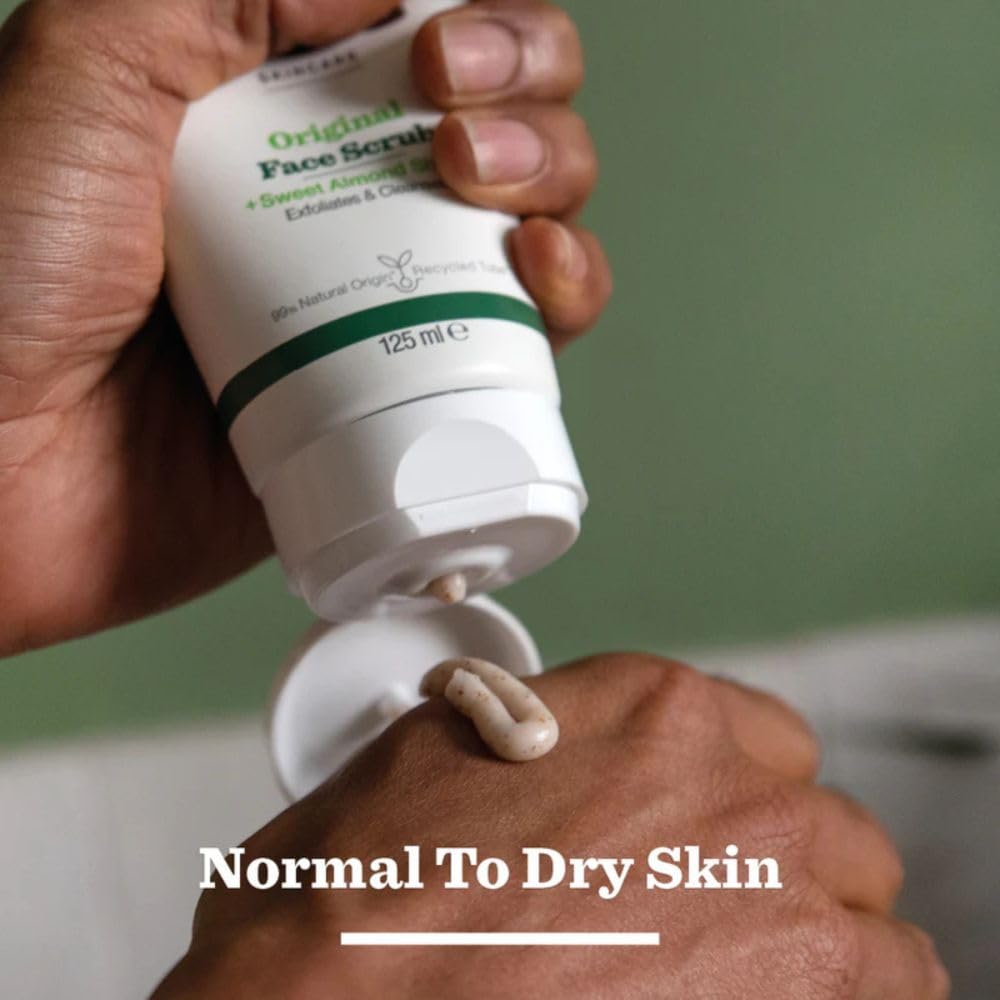 BULLDOG SKINCARE Original Gesichtspeeling für Männer, Peeling mit Mandelschalen, 125 ml 4