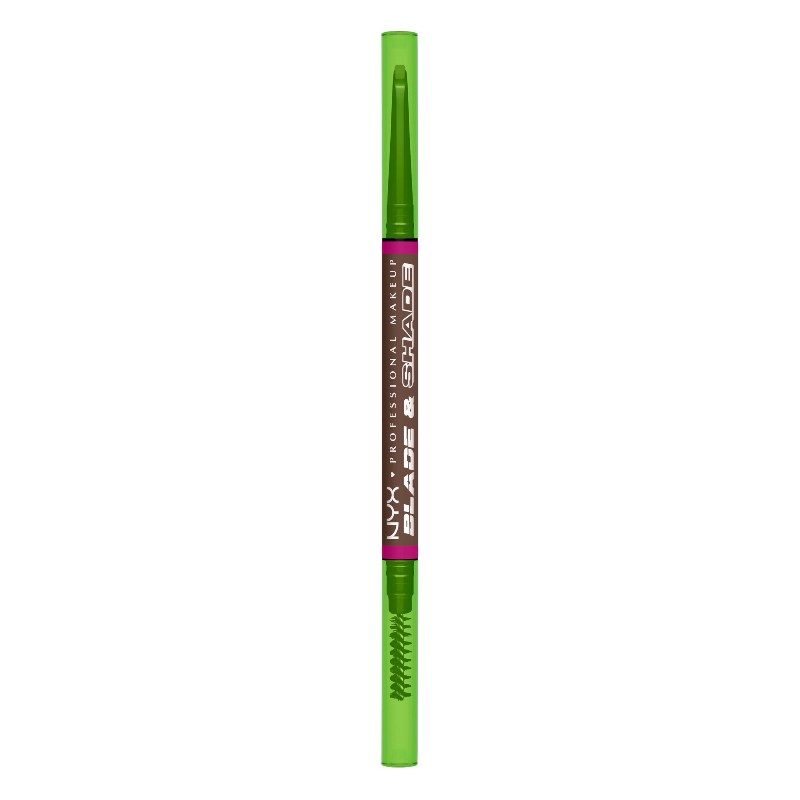 NYX Professional Makeup Blade & Shade Nano Brow Mechanical Pencil - Brunette, Up to 16HR Wear