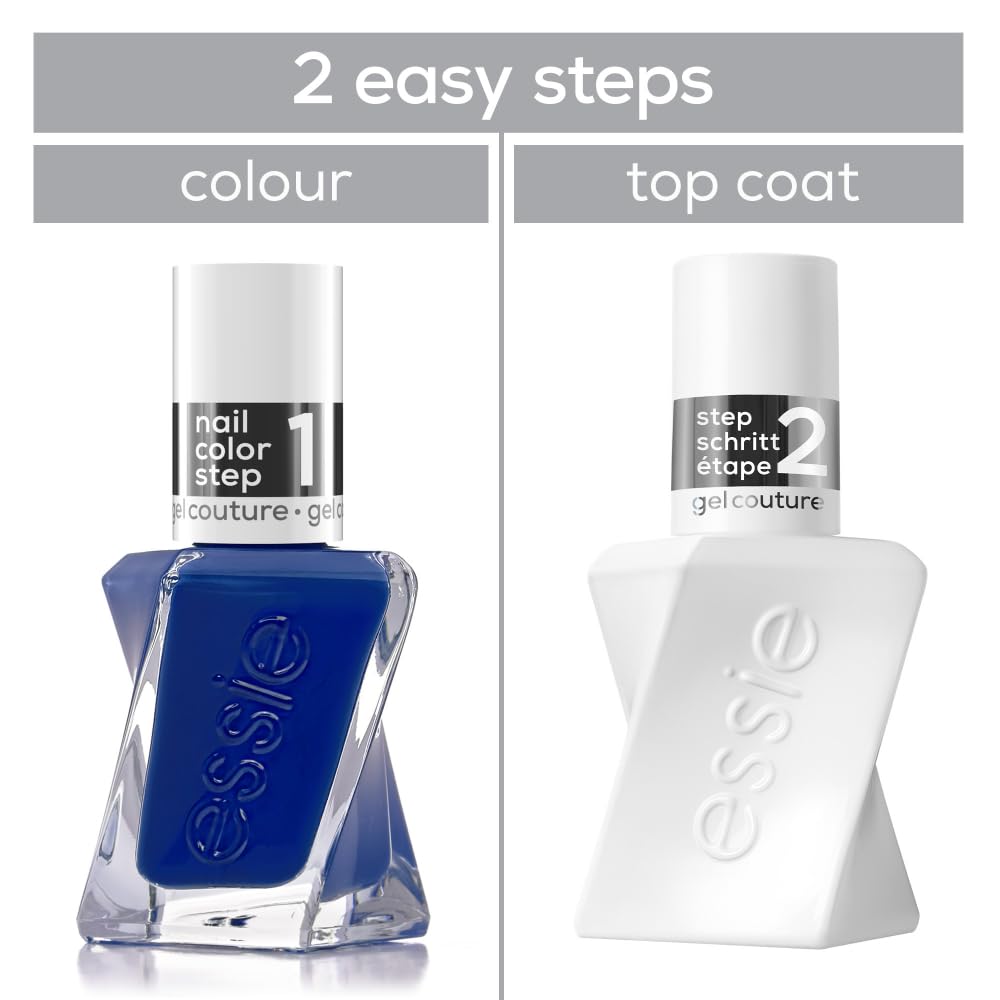 essie Gel Couture Gel-Like Nail Polish in New Heights - 15 Day Wear, Vegan, Glass-like Finish 5