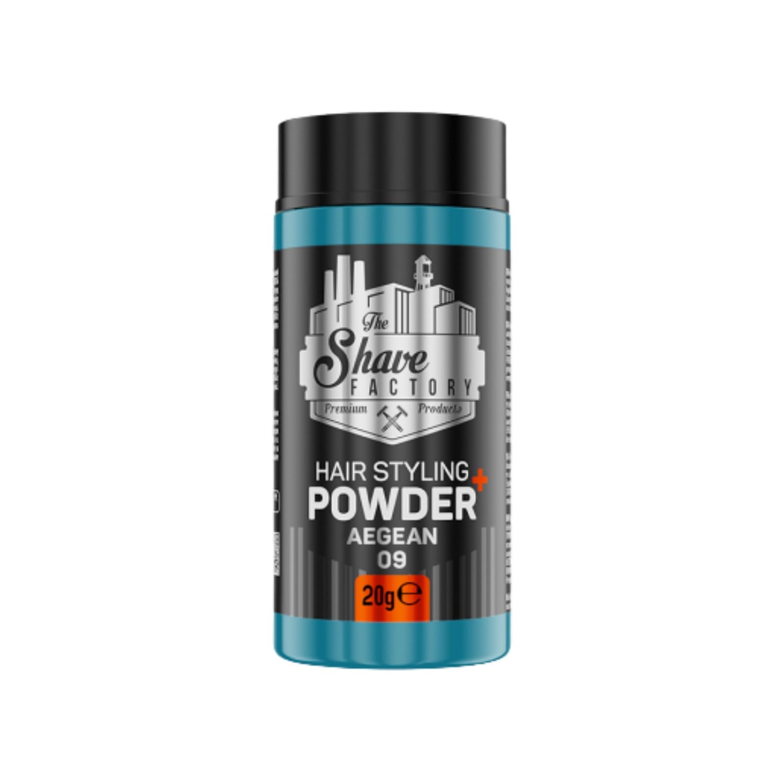 The Shave Factory Ultra Hold Hair Styling Powder Aegean 20g – Strong Hold & Volume
