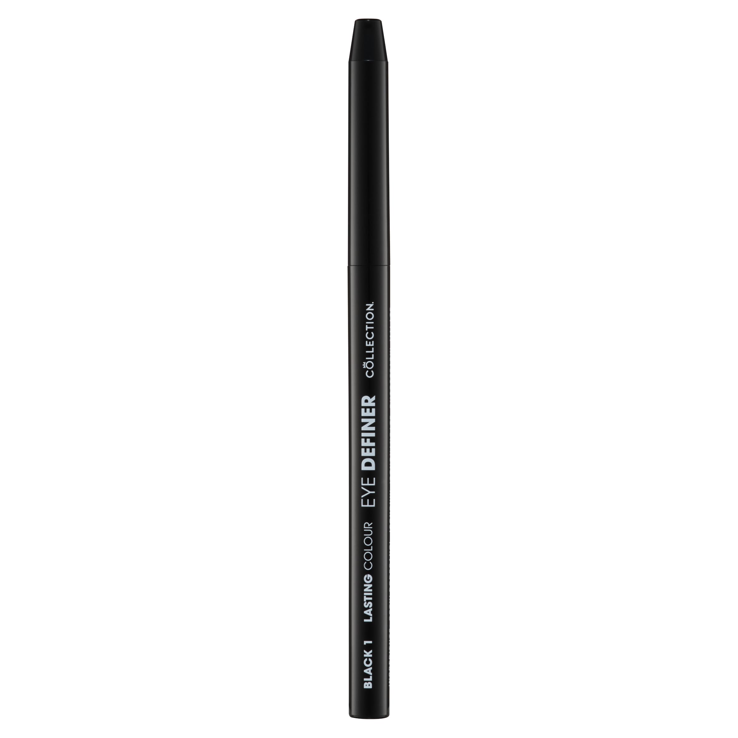 Collection Cosmetics Eye Definer Eyeliner Pencil, 4g, Black - Soft & Blendable