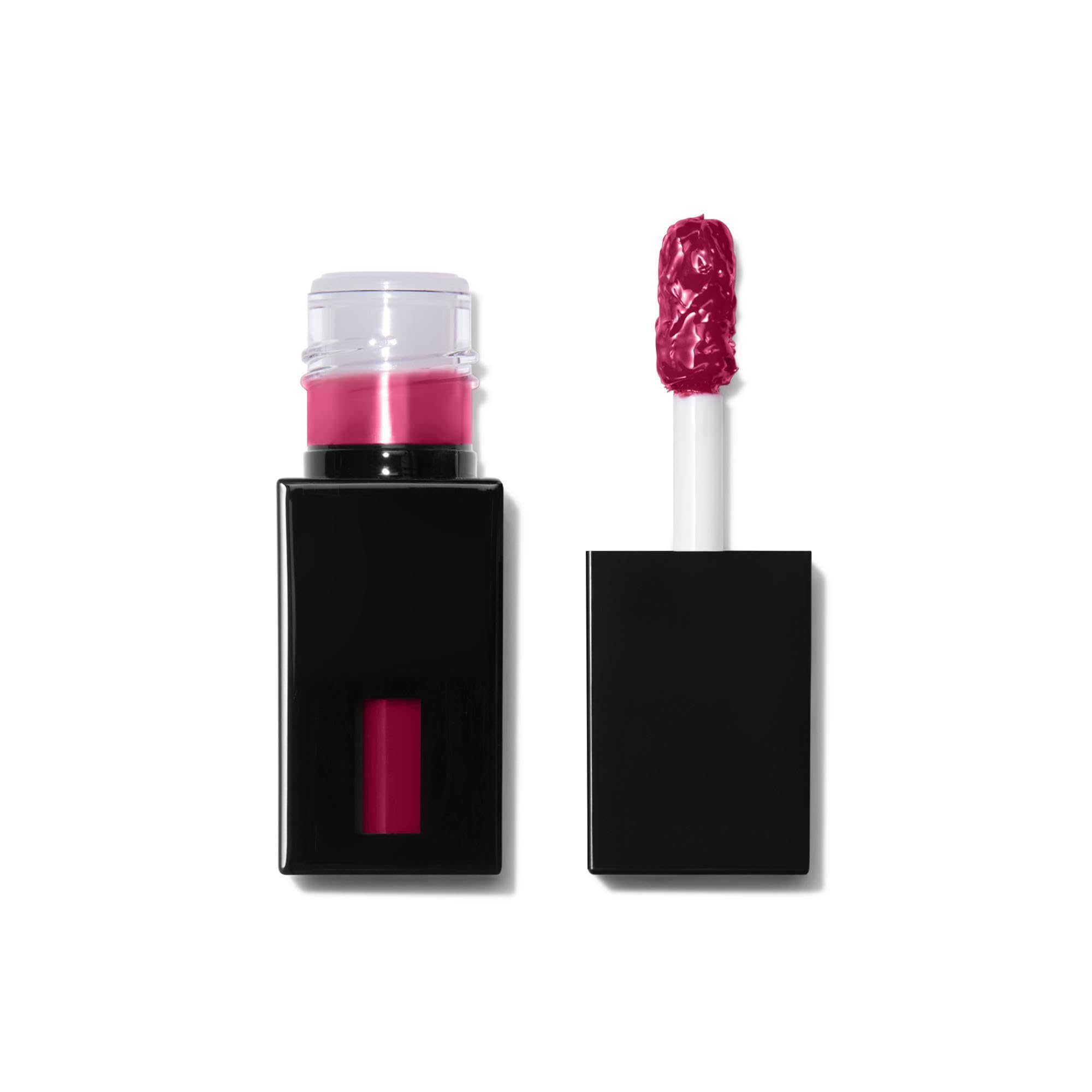 e.l.f. Cosmetics Glossy Lip Stain in Fiery Red - Long-Wear, Sheer Color & Subtle Gloss