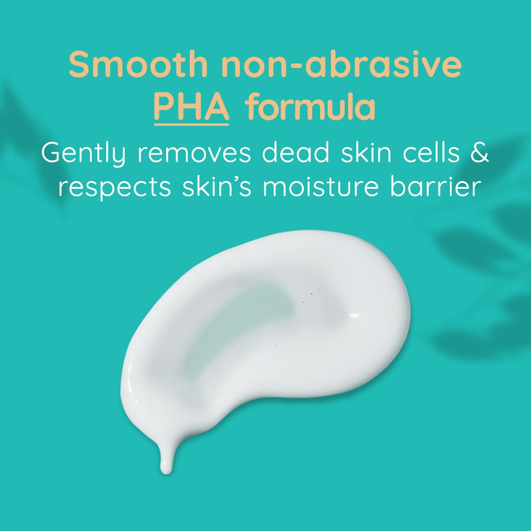 Aveeno Face Calm+Restore Sanftes PHA-Peeling-Reinigungsgel (1 x 150 ml), mit N 6