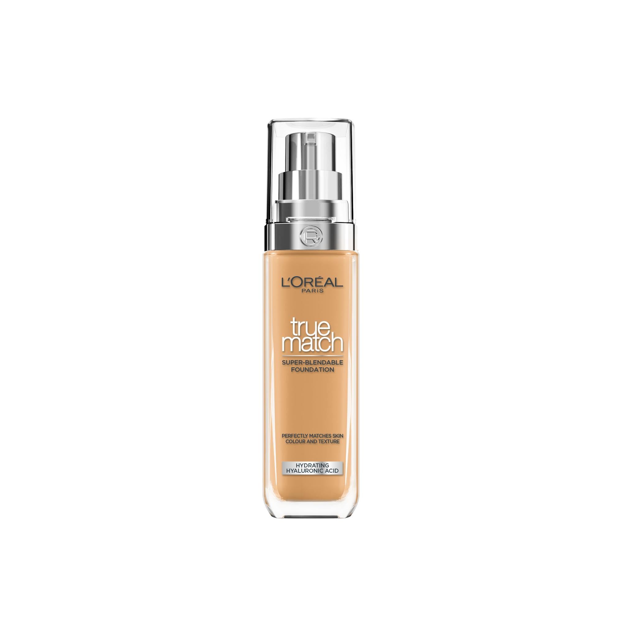L'Oréal Paris True Match Hydrating Liquid Foundation SPF 16 - 6.5W Golden Toffee (30 ml)