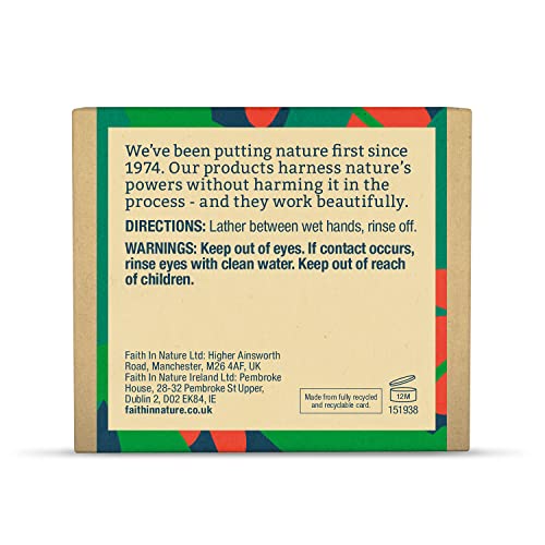 Faith In Nature Handmade Organic Aloe Vera Soap Bar with Ylang Ylang & Patchouli