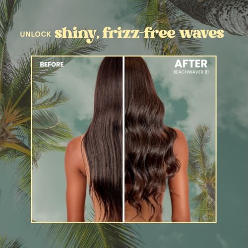 Beachwaver Co. B1 Automatic Rotating Curling Iron - 1-Inch Barrel, Midnight Rose 4