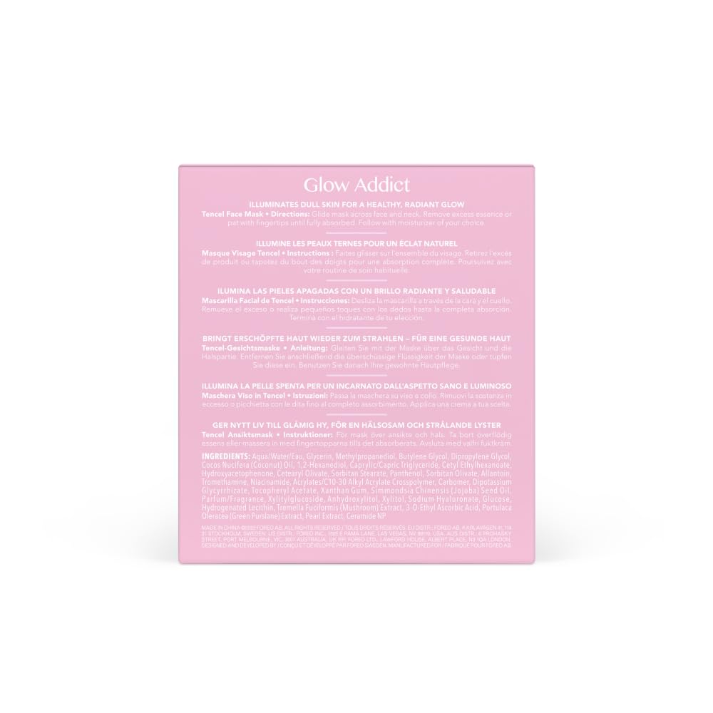 FOREO Glow Addict Advanced Collection 2.0 UFO-Activated Facial Mask for Hydration 6