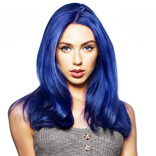 Knight & Wilson Colour-Freedom Truly Blue Semi-Permanent Hair Colour 150ml Vegan Friendly