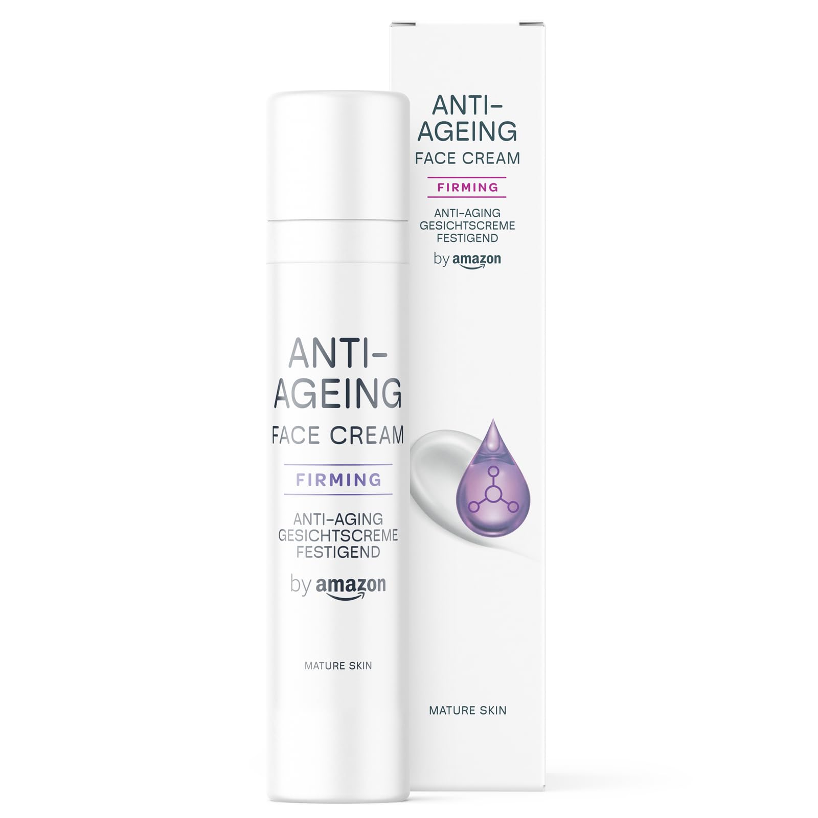 by Amazon Anti-Age Firming Face Cream with Hyaluronic Acid and Argan Oil, 50ml