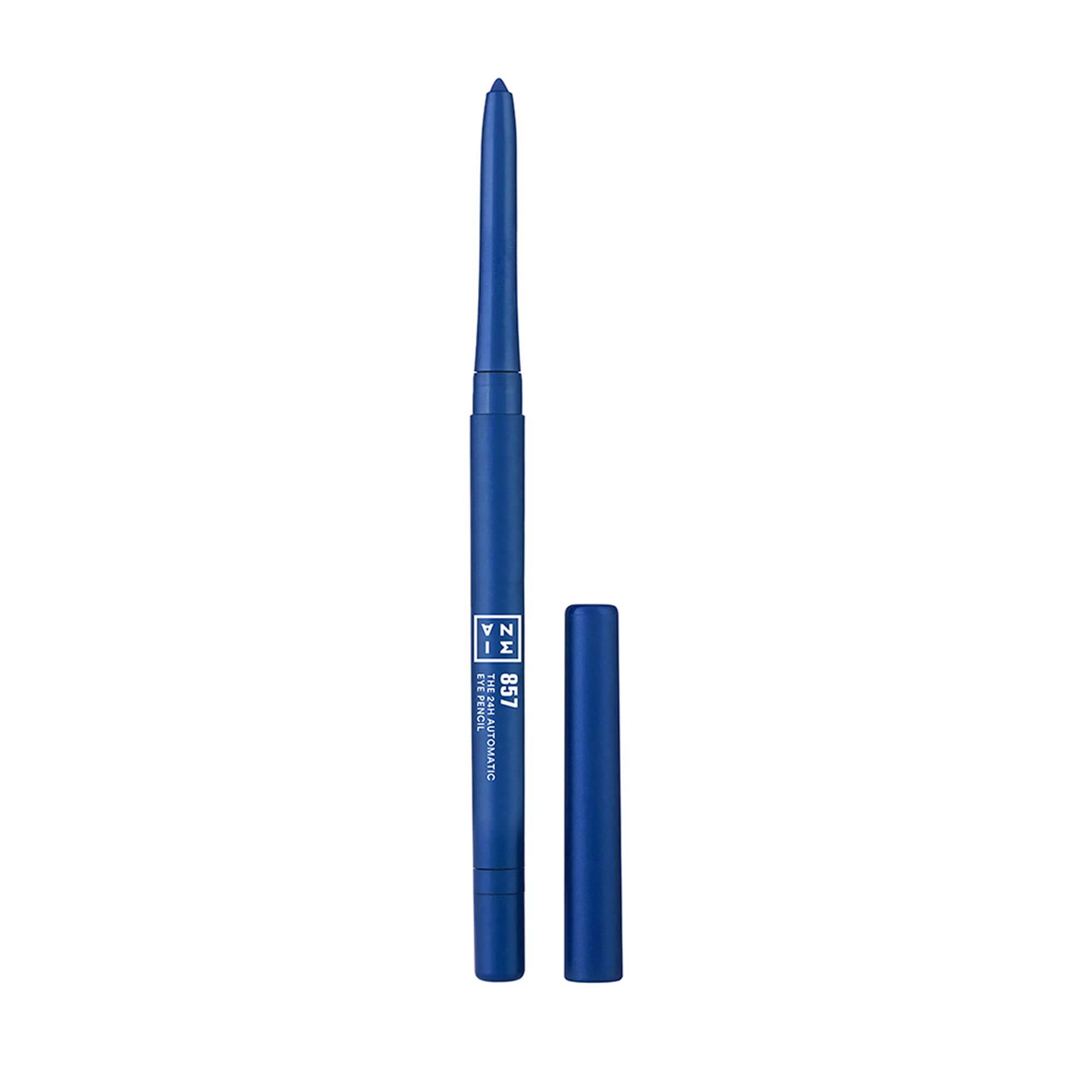 3INA The 24h Automatic Eye Pencil 857 - Blue Creamy Precise Long-Lasting Eyeliner