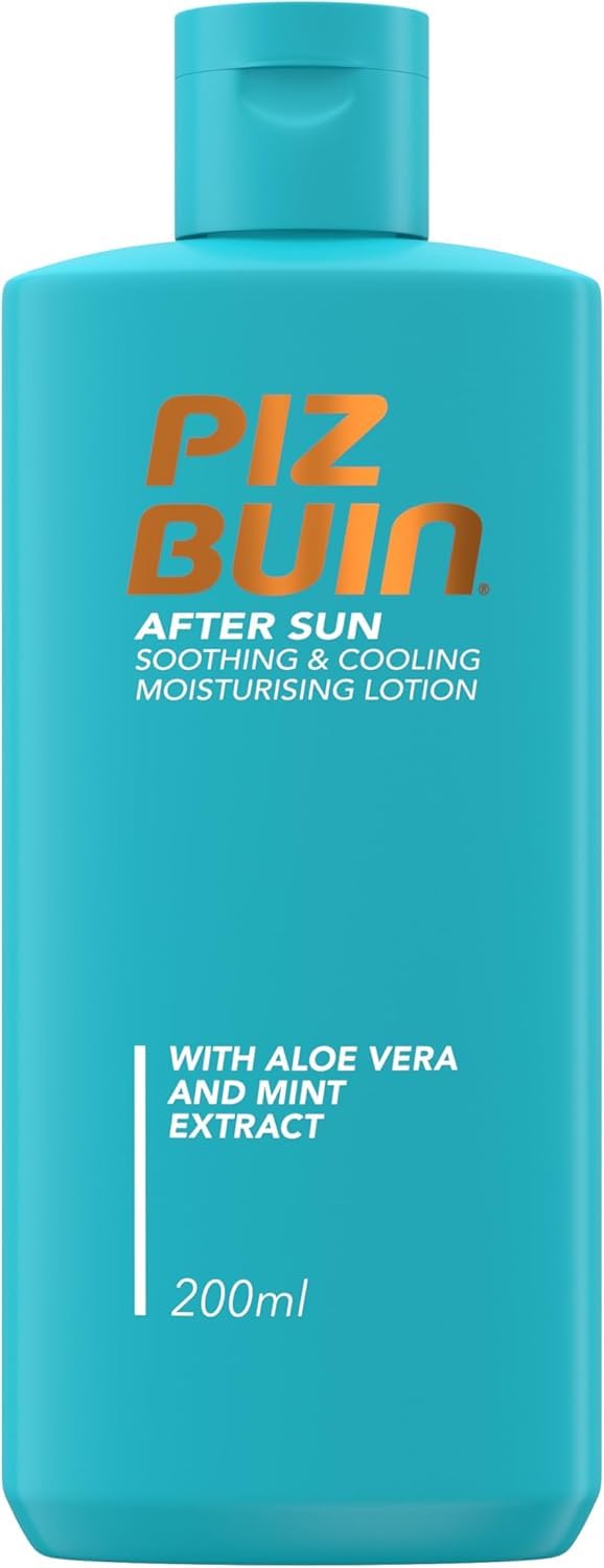 Piz Buin After Sun Soothing and Cooling Moisturising Lotion with Aloe Vera, 200ml