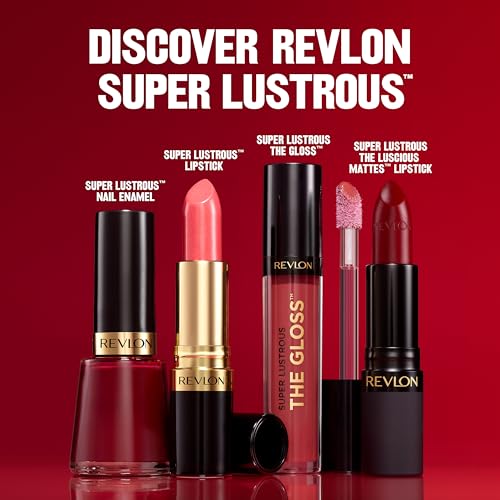 Revlon Super Lustrous Lip Gloss - High Impact Color with Moisturizing Shine 9