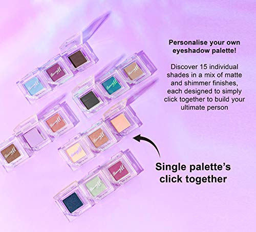 Barry M Cosmetics Clickable Single Eyeshadow - Pastel Green Shimmer, 1.4g 7