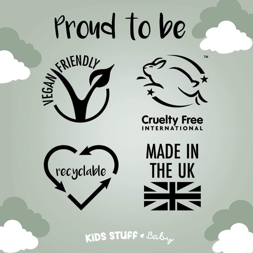 Kids Stuff Baby Bubble Bath 300ml with Organic Lavender Oil for Sensitive Skin 8