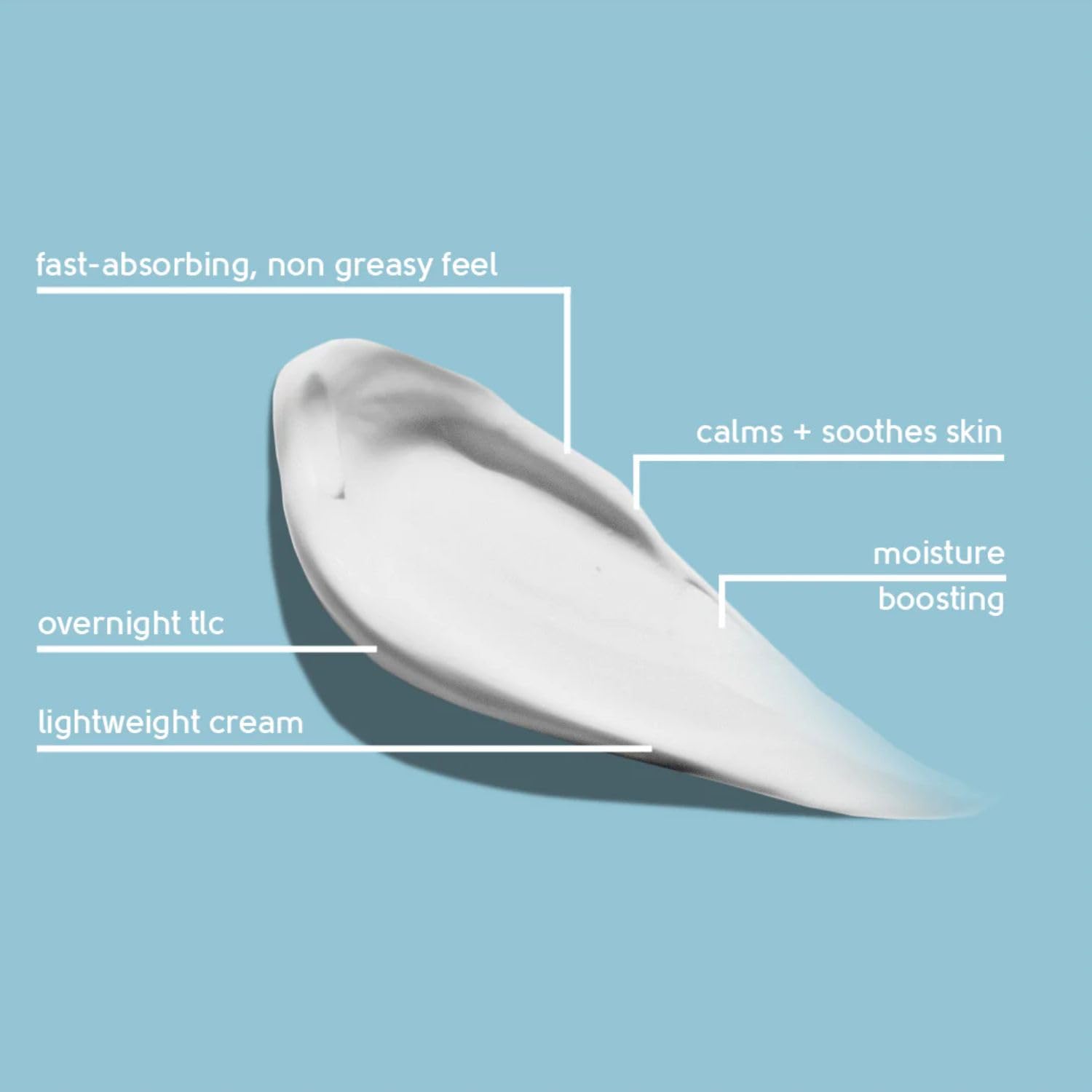 Face Facts Hydrating Night Cream with Aloe Vera & Vitamin E for Soothing Care | 50ml