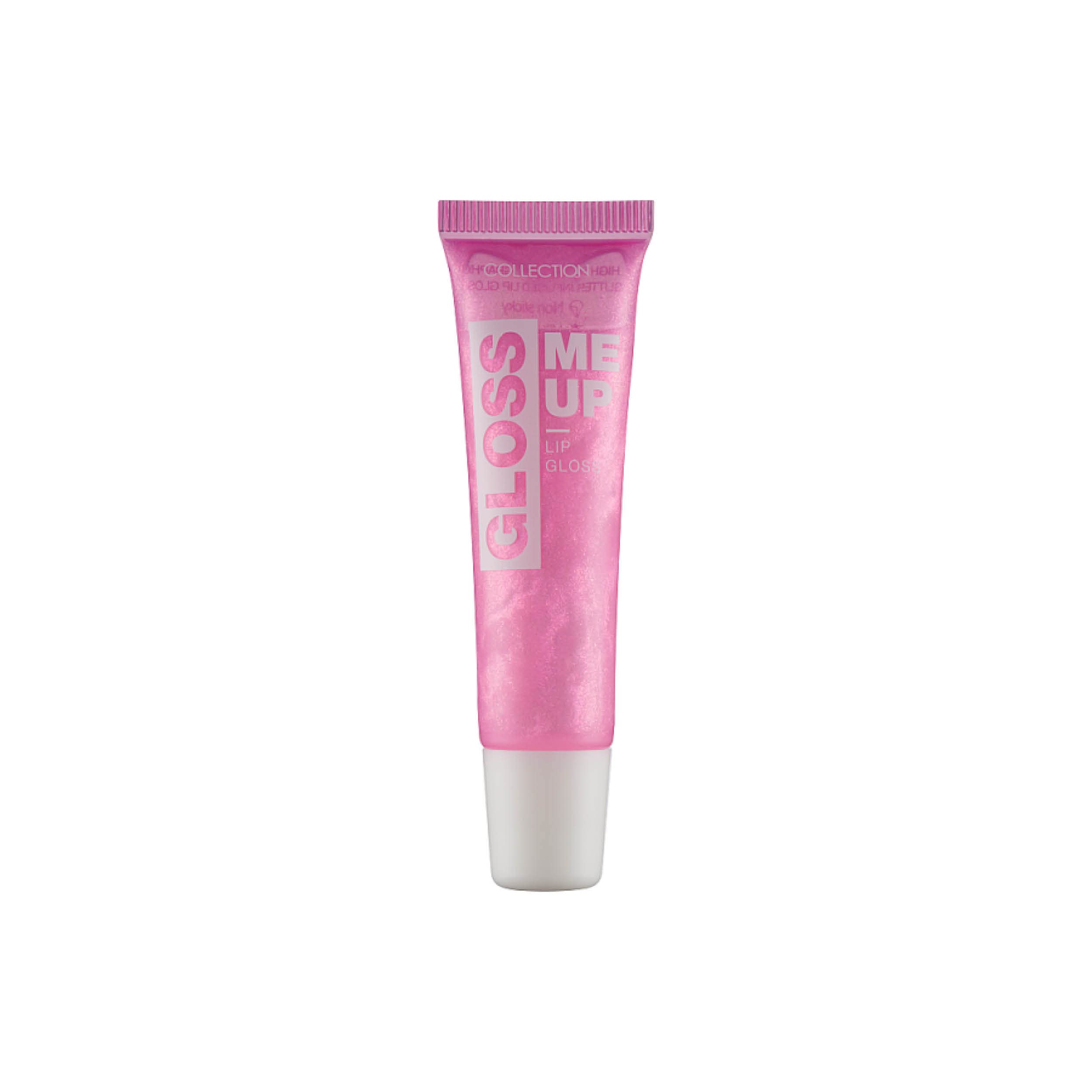 Collection Cosmetics Lasting High-Shine Gloss Me Up Lip Gloss, Pink Fizz, Non-Sticky, 10ml