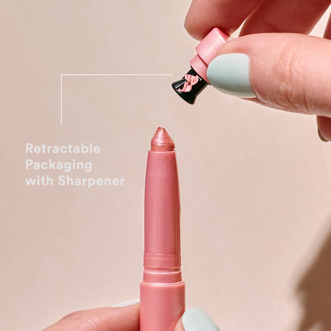 3INA The 24H Eye Stick 880 - Turquoise Creamy Eyeshadow with Matte Shimmer & Metallic Finish 5