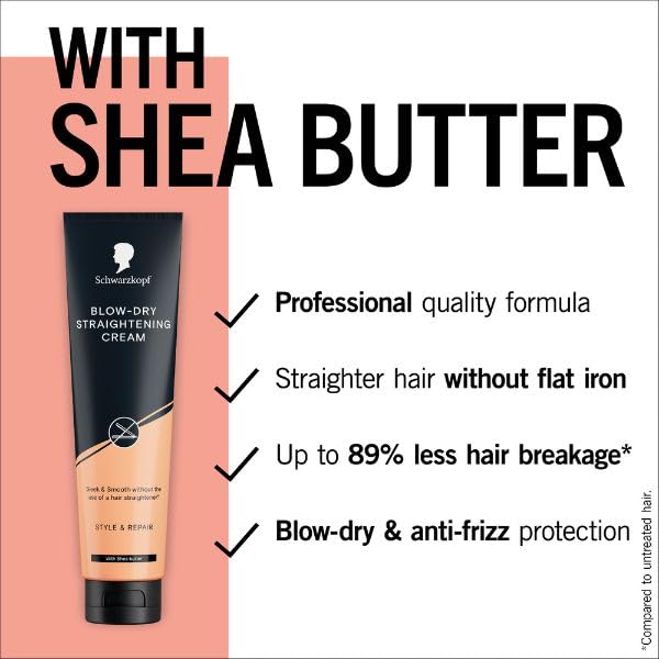 Schwarzkopf Föhn-Glättungscreme 150 ml, Styling &amp; Pflege, Glättungscreme 3