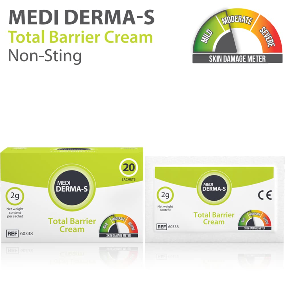 Toeah Medi Derma-S Total Barrier Cream for Intact Skin & Mild Damage (20 Sachets) 4