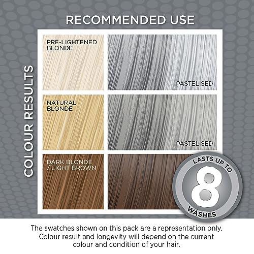 Knight & Wilson Colour-Freedom Gloss Pro Storm Grey Semi-Permanent Hair Colour 150ml Vegan Mask 4