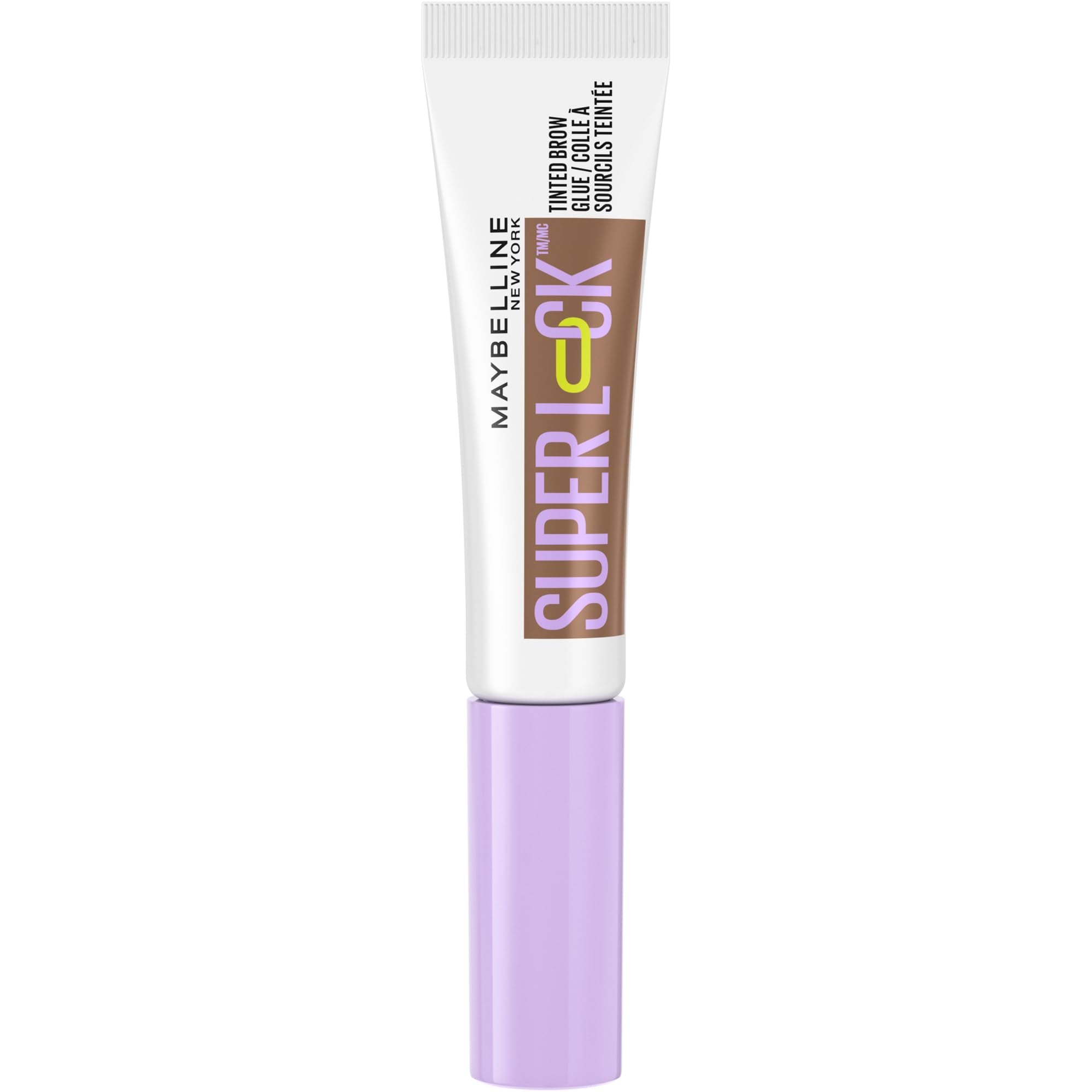 Maybelline New York Super Lock Tinted Brow Glue - 24H Super Hold, Flake-Resistant