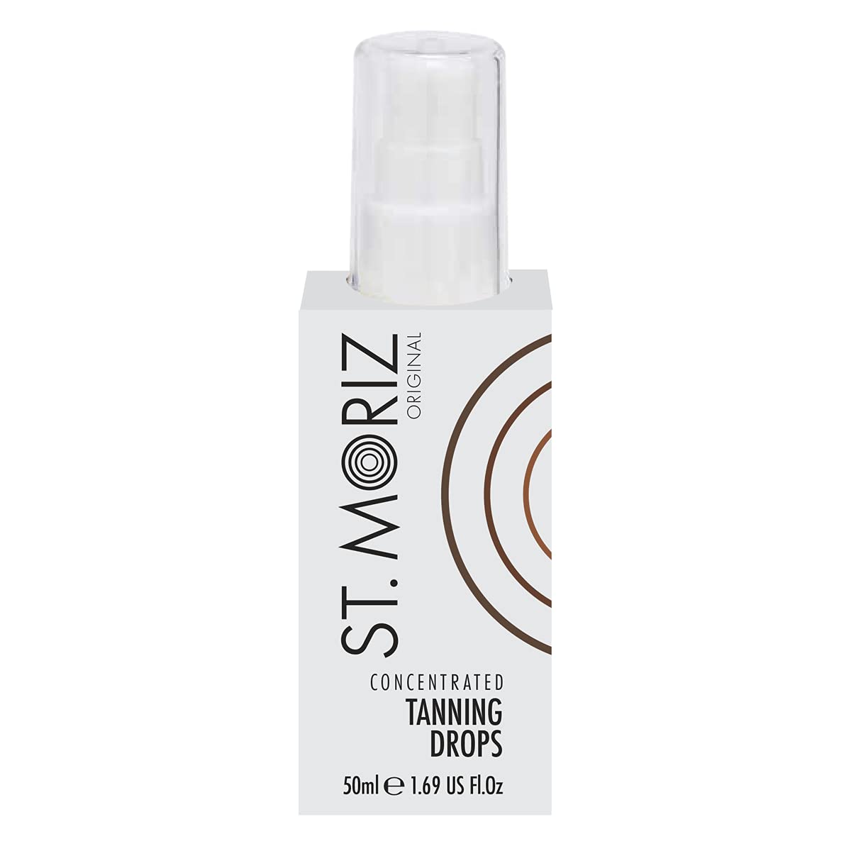 St. Moriz Original Konzentrierte Bräunungstropfen | 1–3 Tropfen in Ihre Hautpflege oder Körperlotion geben für eine individuelle Bräune und einen sanften Glow | Dermatologisch getestet | Vegan &amp; tierversuchsfrei | 50 ml
